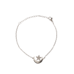 NARUKVICA MOON AND STAR SILVER
