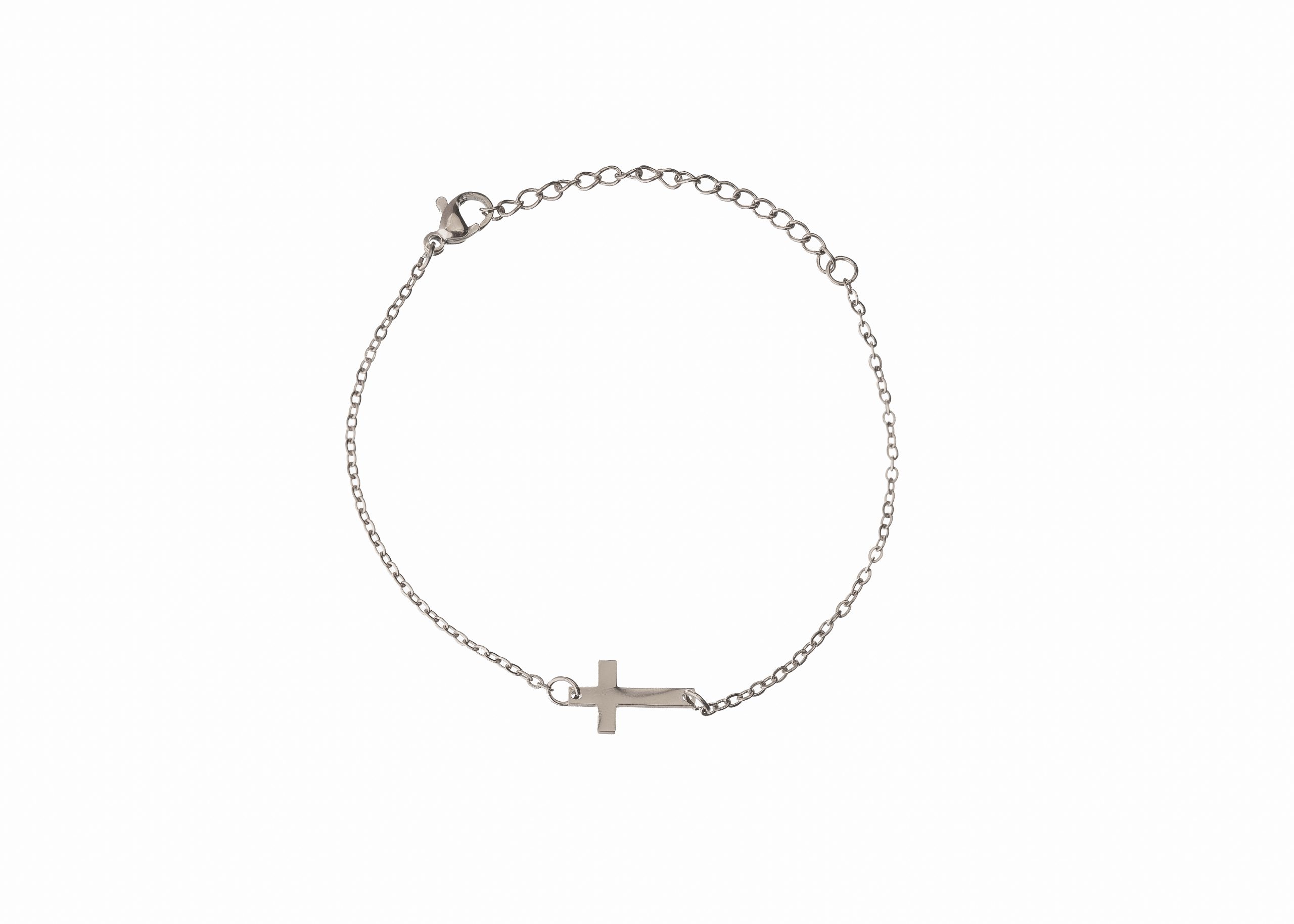 Narukvica-CROSS-SILVER