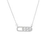 OGRLICA PAPAER PIN SILVER