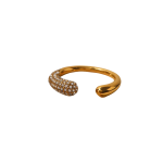 PRSTEN CIRCON GOLDEN