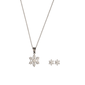 SET SNOWFLAKE SILVER