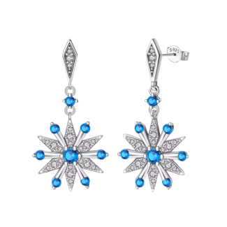 MINĐUŠE HANGING SNOWFLAKE SILVER